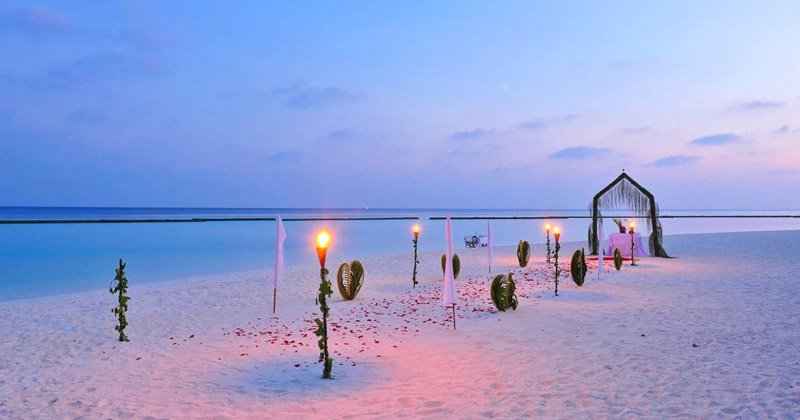 Wedding At Constance Halaveli Resort Maldives