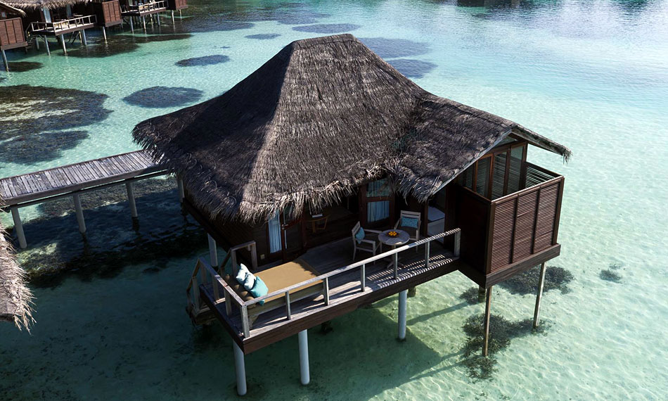 Anantara Veli Maldives Resort - Over Water Bungalow