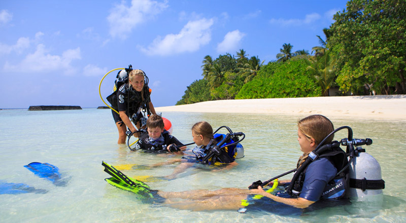 Angsana Ihuru Island Maldives - Diving for Kids