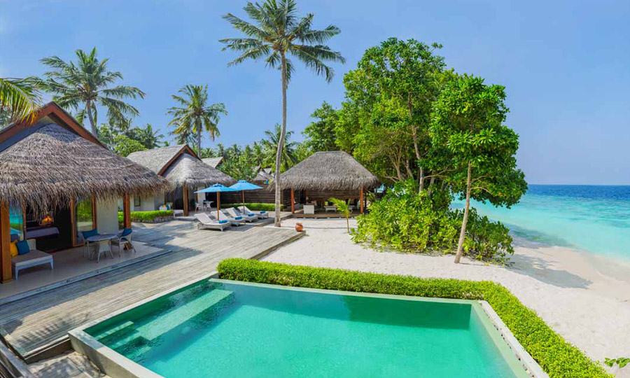 Dusit Thani Maldives Maldives - Two-Bedroom Family Beach Villa