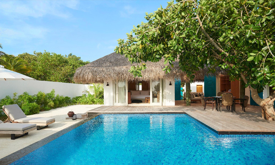 Fairmont Maldives Sirru Fen Fushi - Two Bedroom Beach Sunset Villa