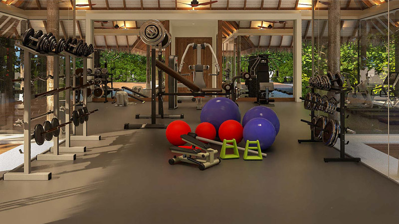 Heritance Aarah - Equipped Gym