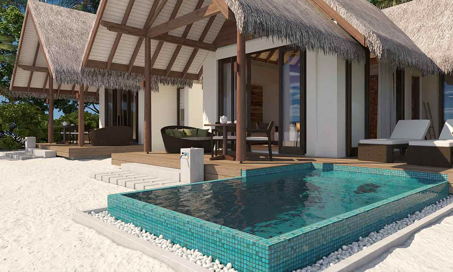 Heritance Aarah Maldives - Family Pool Beach Villa
