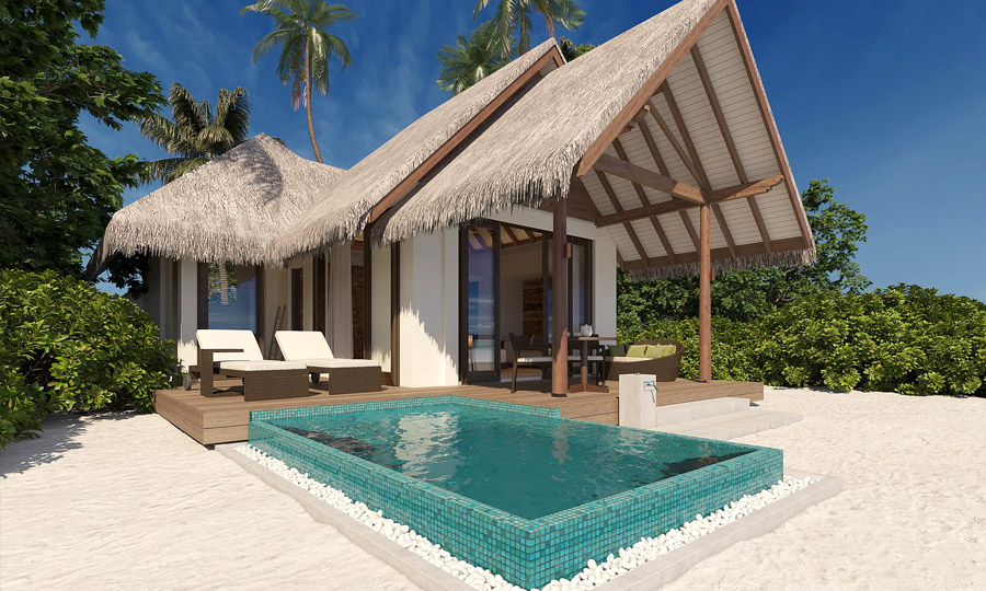 Heritance Aarah Maldives - Pool Beach Villa