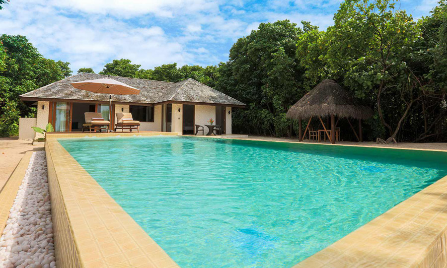 Hideaway Beach Resort & Spa Maldives - Deluxe Sunset Beach Villa With Pool