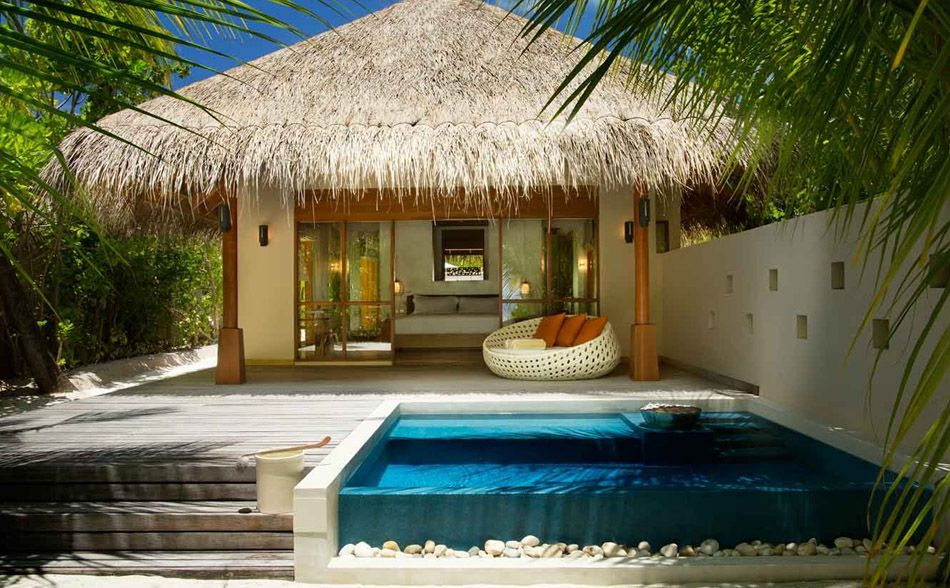 Huvafen Fushi Maldives - Deluxe Beach Bungalow With Pool