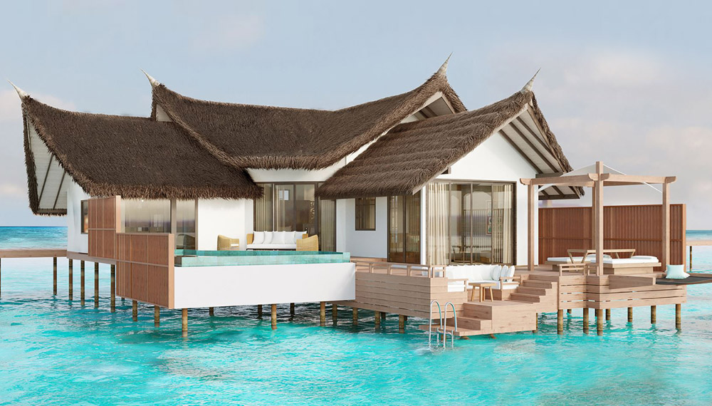 Jumeirah Vittaveli Maldives - Infinity Pool Ocean Villa