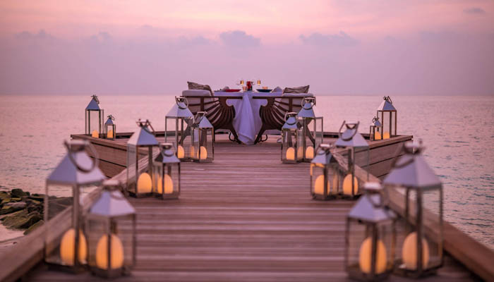 Jumeirah Maldives Olhahali Island - Private Dining