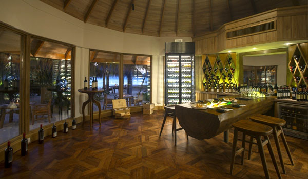 Milaidhoo Island Maldives - Shoreline Grill Wine Room