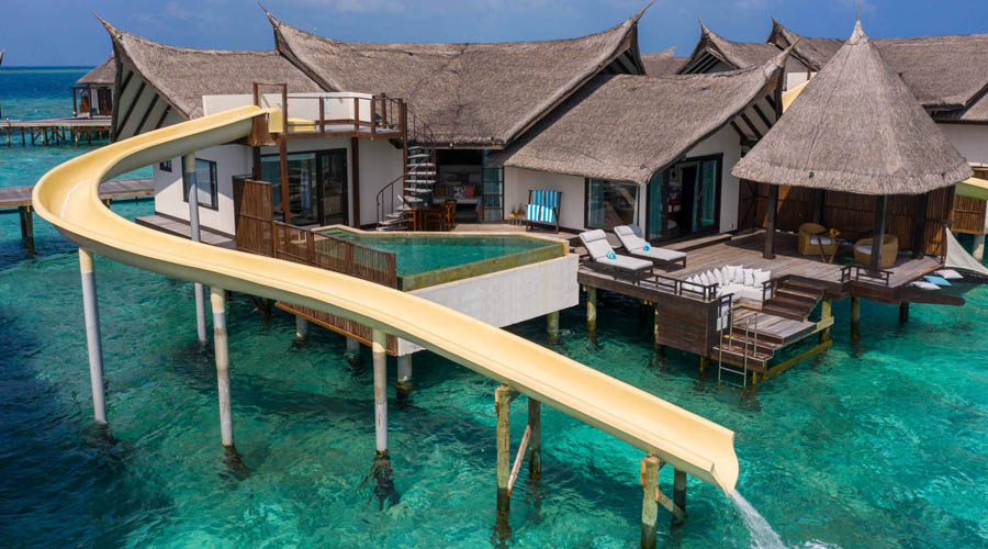 Ozen Reserve Bolifushi Maldives - Ocean Pool Suites with Slide