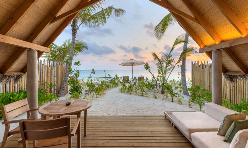 Fushifaru Maldives Fushifaru Beach Villa Sunset