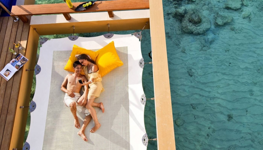 Angsana Velavaru Resort Deluxe InOcean Pool Villa