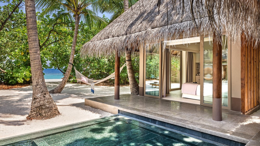 Joali Maldives Family Beach Villa with Two Pools