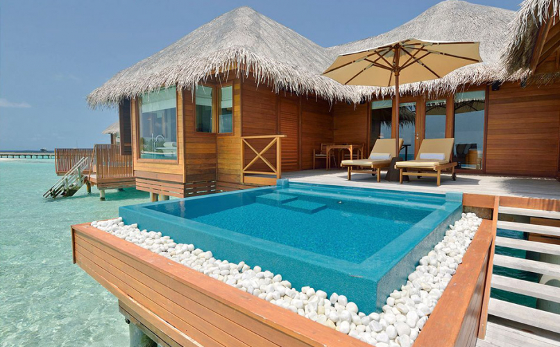 Huvafen Fushi Maldives Huvafen Fushi Maldives Lagoon Bungalow With Pool