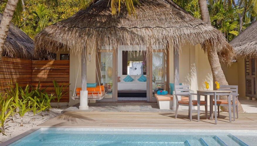 Anantara Dhigu Maldives Resort Sunrise Beach Pool Villa