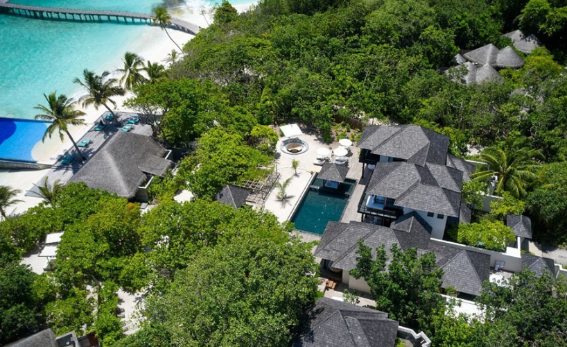 JA Manafaru Maldives Three Bedroom Island Residence with Family Pool and Private Pool