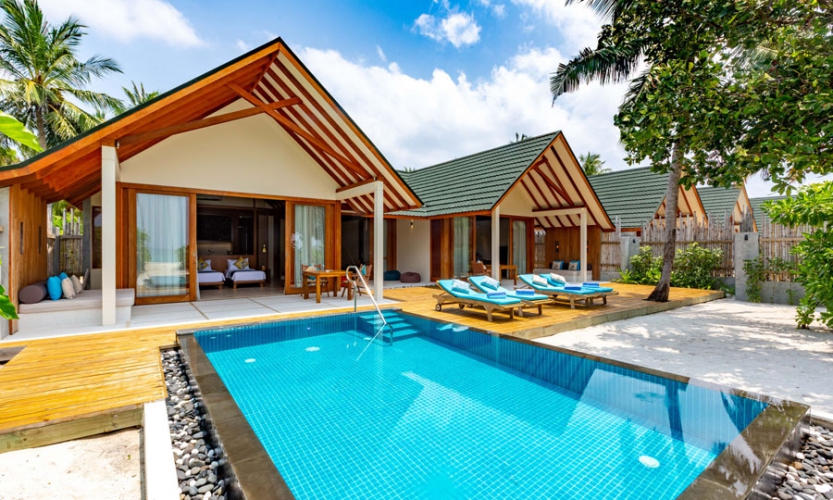 Furaveri Island Resort & Spa Two Bedroom Beach Residence With Pool