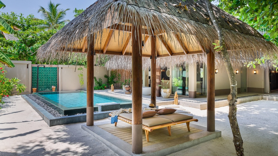 Joali Maldives Two Bedroom Beach Villa with Pool