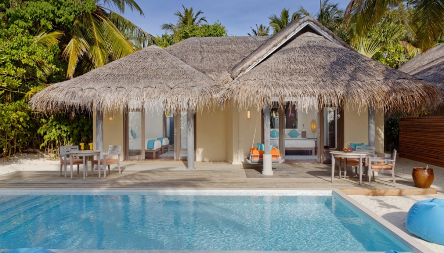 Anantara Dhigu Maldives Resort Two Bedroom Family Beach Pool Villa