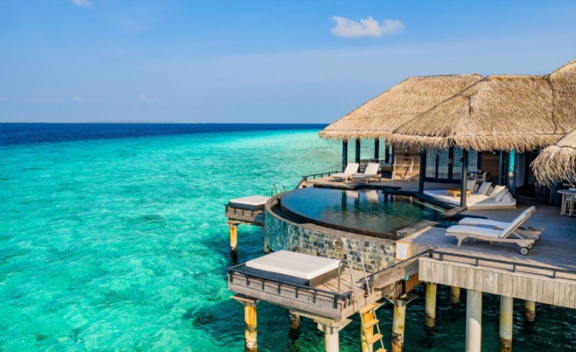 JA Manafaru Maldives Two Bedroom Ocean Residence with Family Pool